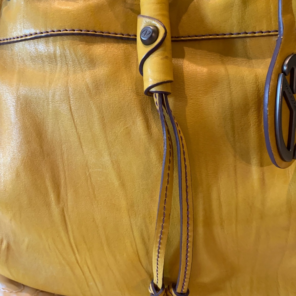 Francesco Bissau mustard yellow bag - Picture 2 of 8